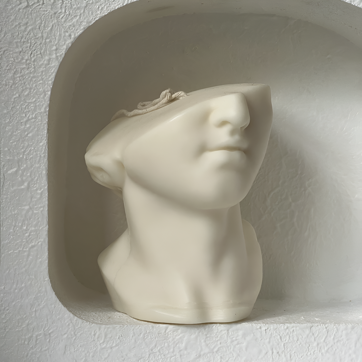 Fragmentary Colossal Bust Candle