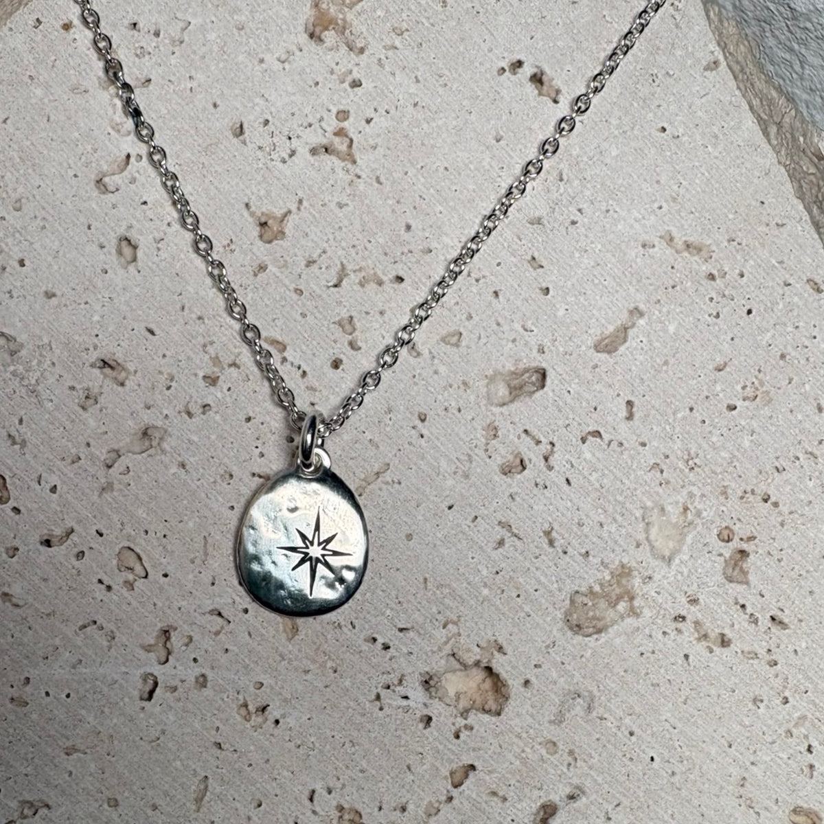 North Star Necklace | Sterling Silver