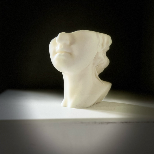 Fragmentary Colossal Bust Candle