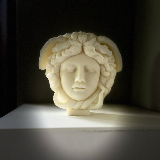 Medusa Bust Soy Candle