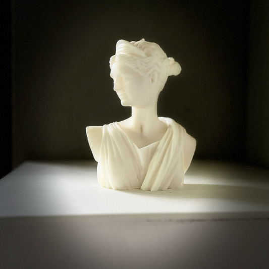 Artemis Bust Candle