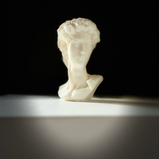 Classic David Bust Candle