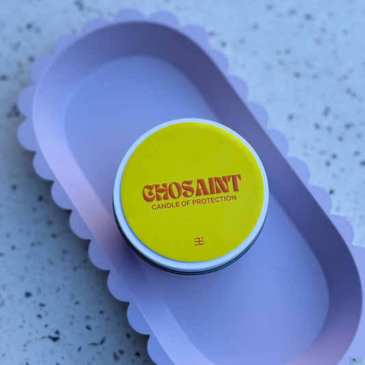 Chosaint | Gaeilge Candle Tin of Protection