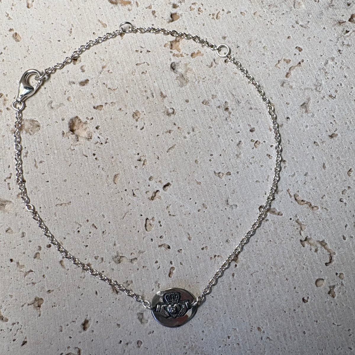 Claddagh Bracelet | Sterling Silver