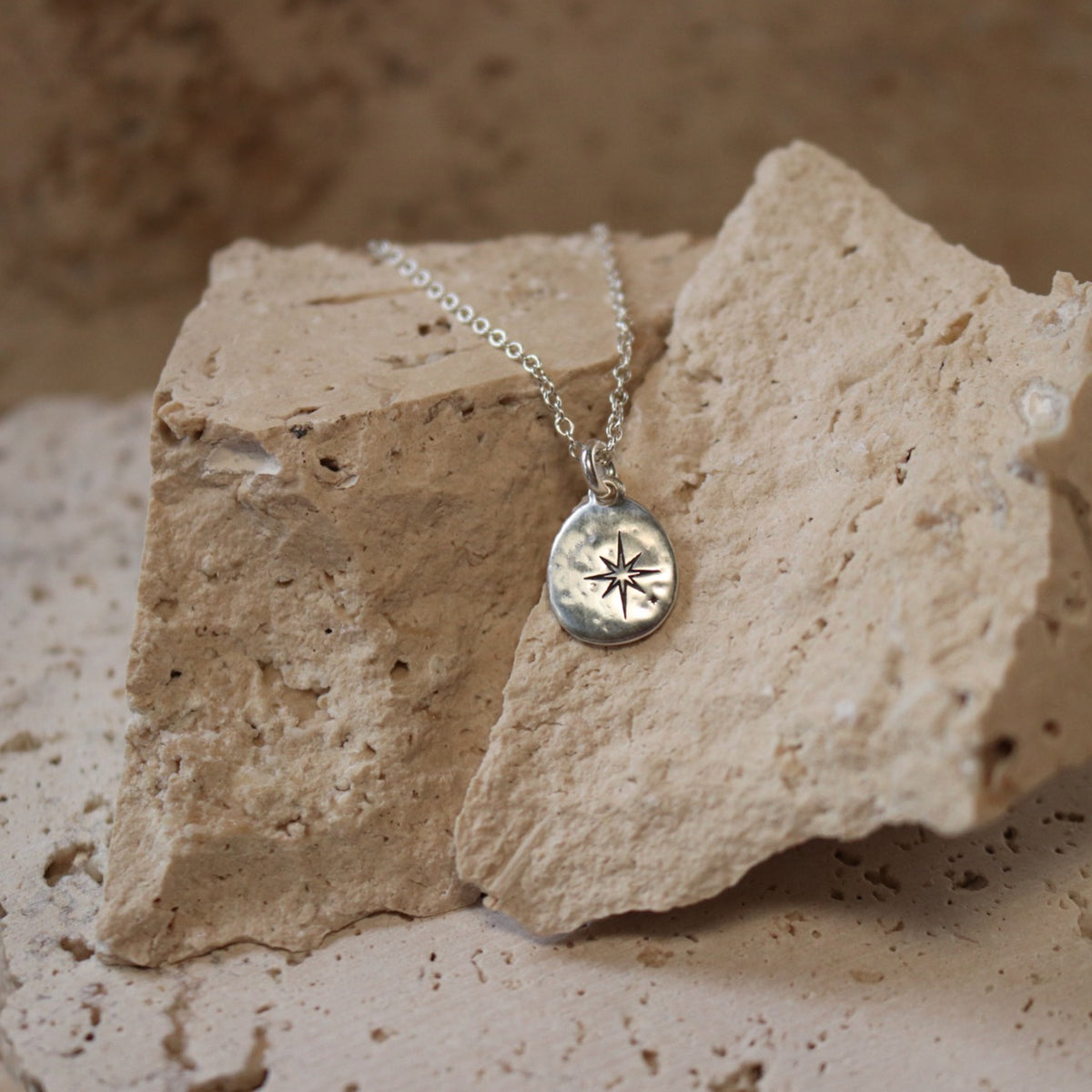North Star Necklace | Sterling Silver